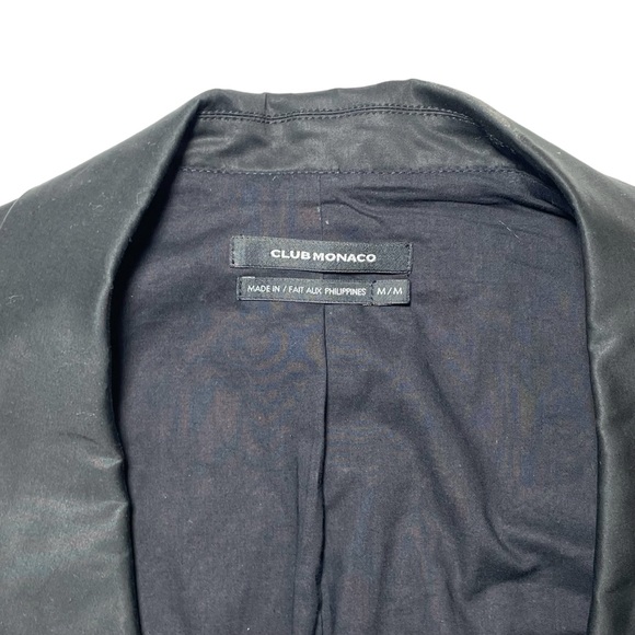 Club Monaco black casual button down vest - Picture 5 of 7